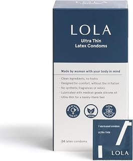 LOLA 초박형 라텍스 , 24개입