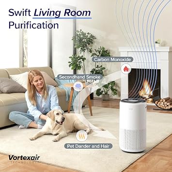 LEVOIT Air Purifier for 1980 Ft2 Room & Smart Humidifier with 3L Tank, Diffuser & APP Control