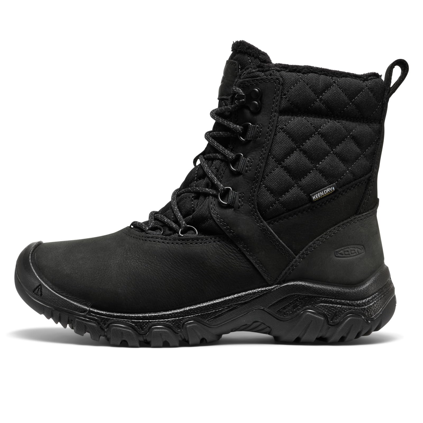 KEEN Damskie buty Greta Boot 2 wodoodporne śnieg, czarne, 40 UK, Czarny, 40 EU