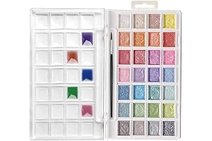 Artecho Watercolor Paint Set: Your Gateway to Stunning Metallic Art