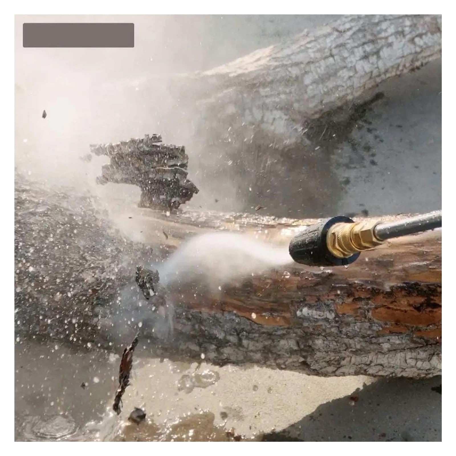 Wysokociśnieniowa dysza turbinowa dysza myjki ciśnieniowej dysza turbo myjka ciśnieniowa 4000 PSI maks. obrotowa dysza myjki ciśnieniowej z szybkim połączeniem 1/4'' (z 5 dyszami)