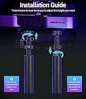 Vista 3 de Soporte de GPU, Soporte Anti-hundimiento para Tarjeta Gráfica, Soporte de Tarjeta de Video, M (50mm-85mm)