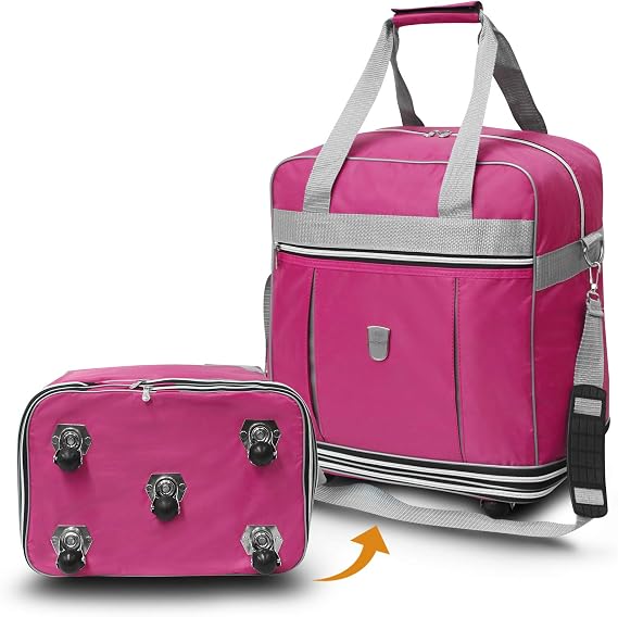 Maletín De Mano McCarthy Expandible-24 Rosa : Amazon.com.mx: Ropa, Zapatos  y Accesorios