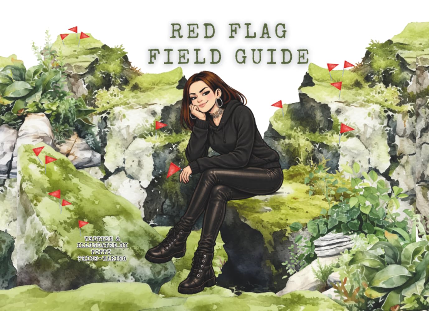 Red Flag Field Guide.: An illustrated survival guide to spotting toxic dating personalities in the wild.