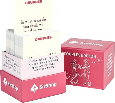 Couples Conversation Cards 150 PC, Couples Card Game
