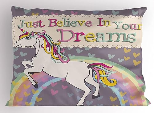 Miniatura 16 de Ambesonne Funda de almohada gris, lunares pequeños sobre fondo blanco, estilo retro, patrón tradicional pastel, funda de almohada decorativa de