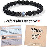 Vista 24 de Unique Bracelet Gifts To Son Grandson Dad Boyfriend Husband Brother Nephew Uncle Grandpa