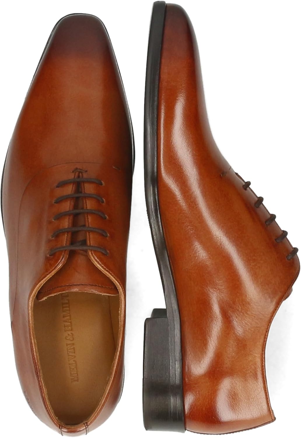 Melvin & Hamilton, Lewis 42, heren Oxford, bruin, 47 EU, bruin, 47 EU