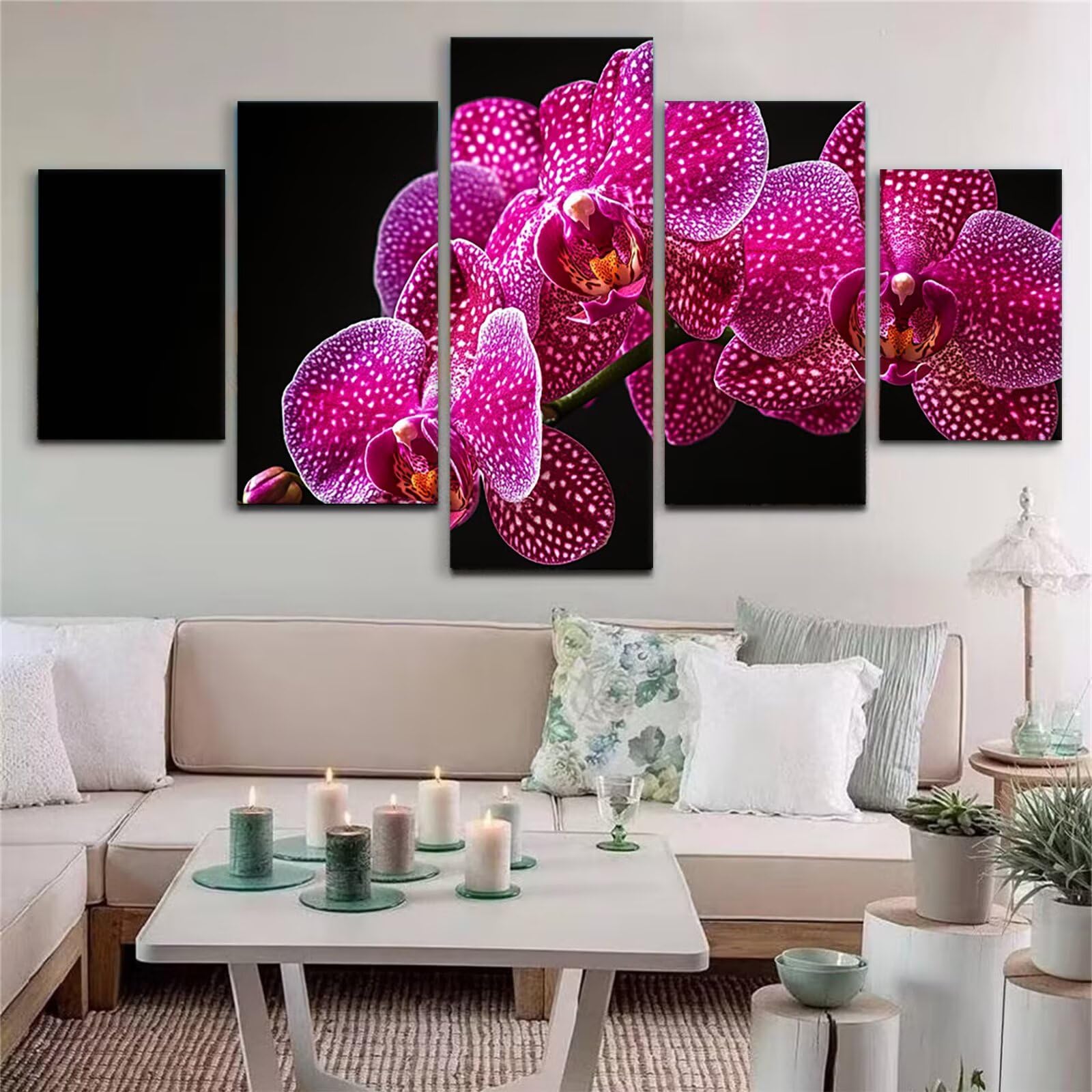 Phalaenopsis Diamentowe zestawy artystyczne, orchidea, dla dorosłych, diamentowy obraz, motyl, 5 szt., DIY, pełne okrągłe wiertło, sztuka dla dorosłych, zestawy rzemieślnicze dla dzieci, 5D, zestaw
