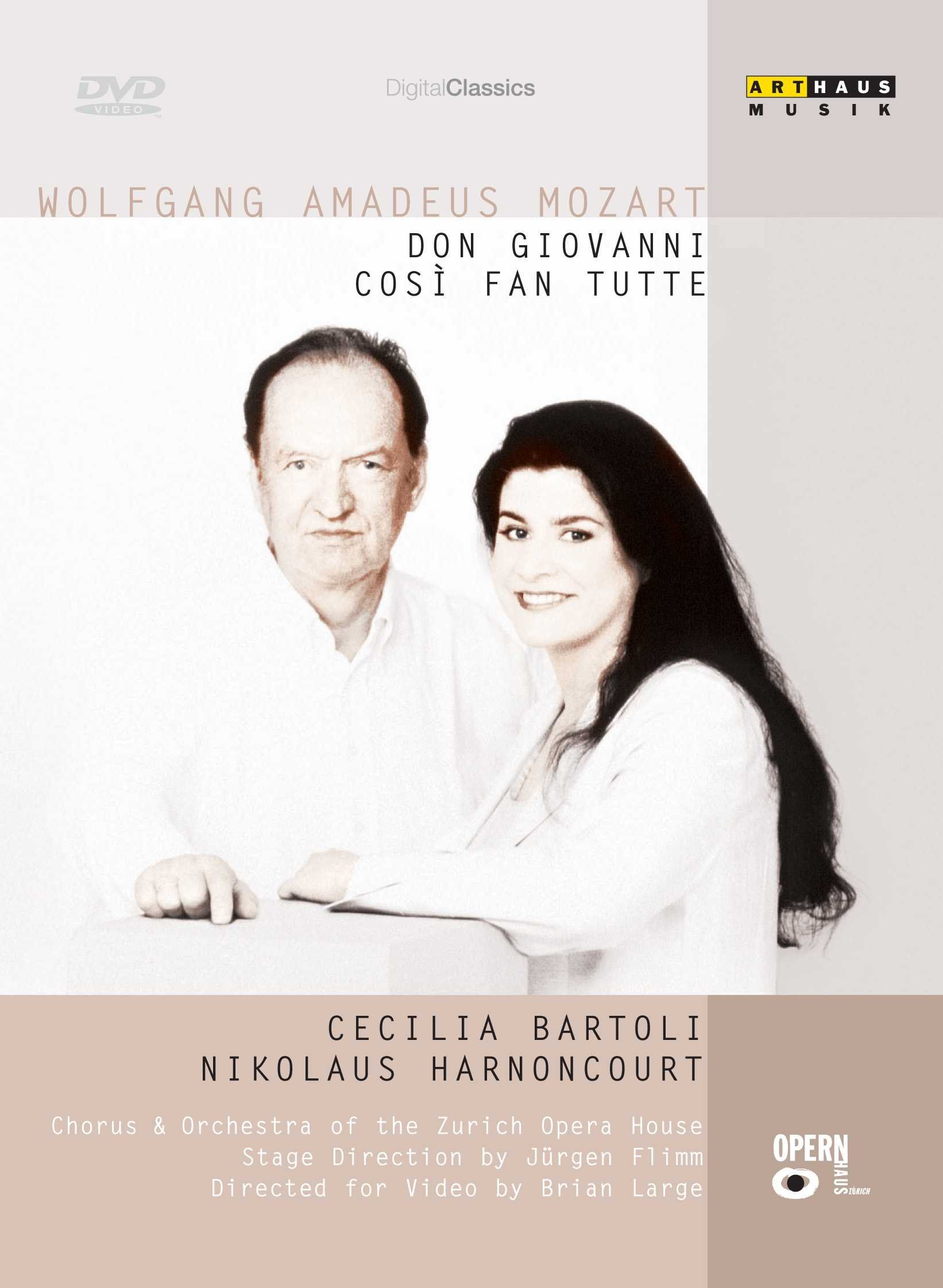 Amazon.com: Mozart - Cosi fan Tutte / Don Giovanni Cecilia Bartoli