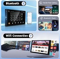 Podofo Autórádió Mercedes-Benz Smart Fortwo (2011-2015) - 9" Érintőképernyő, 2G+64G, Vezeték Nélküli CarPlay, Android, Bluetooth, GPS, WiFi
 5