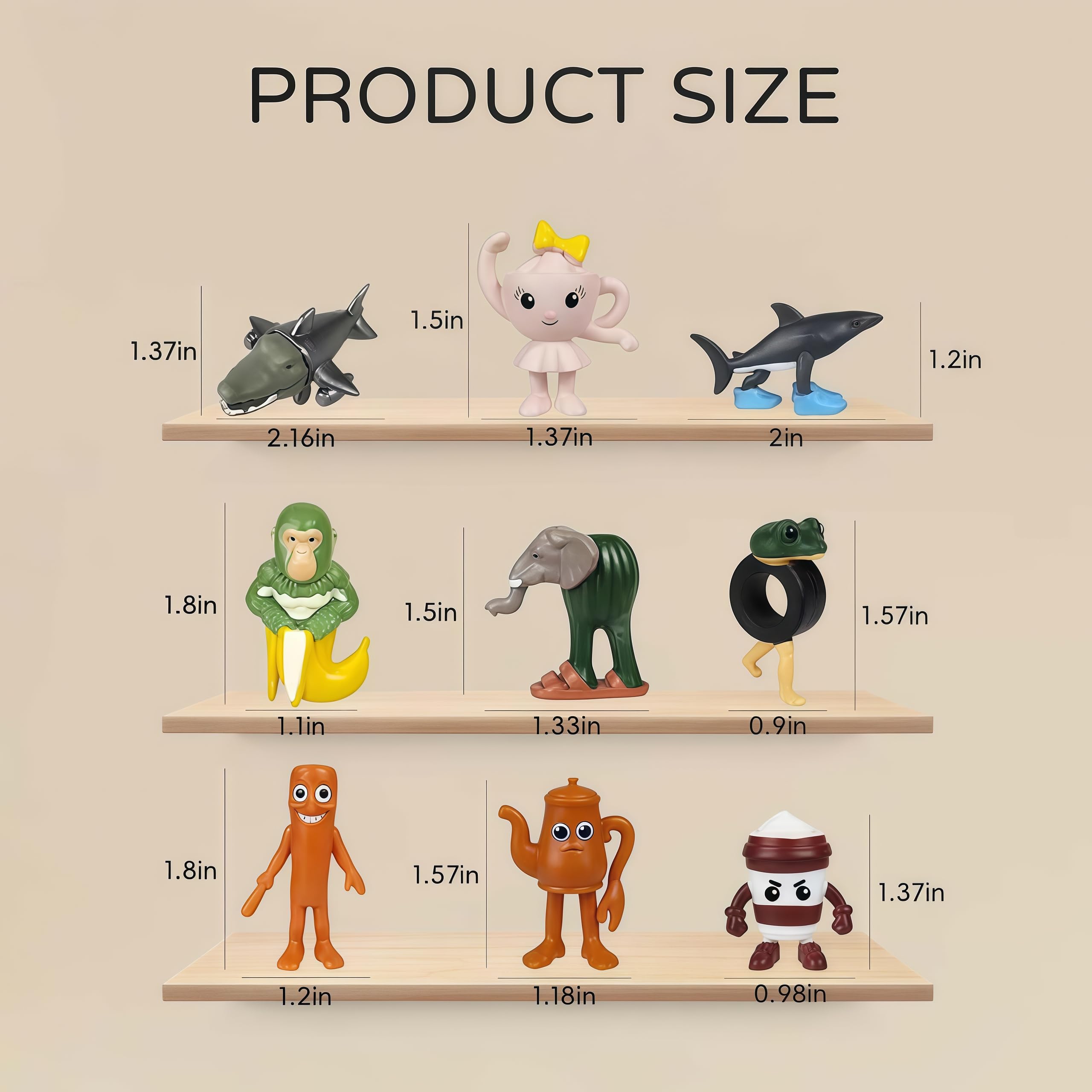 Amazon.com: Mushplushies 24PCS Italian Brainrot Steal a Brainrot