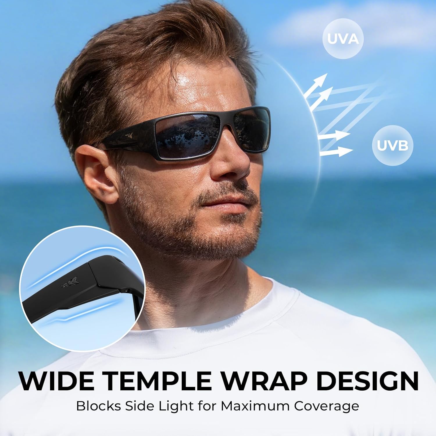 KastKing Iditarod Polarized Sport Sunglasses,PuriVex Protective Lens Coating Fishing Sunglasses For Driving Cycling Running - Image 2