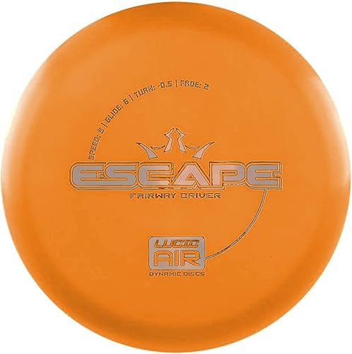Dynamic Discs Lucid AIR Escape Fairway Driver Disco de golf los colores pueden variar - 5.11-5.61 oz