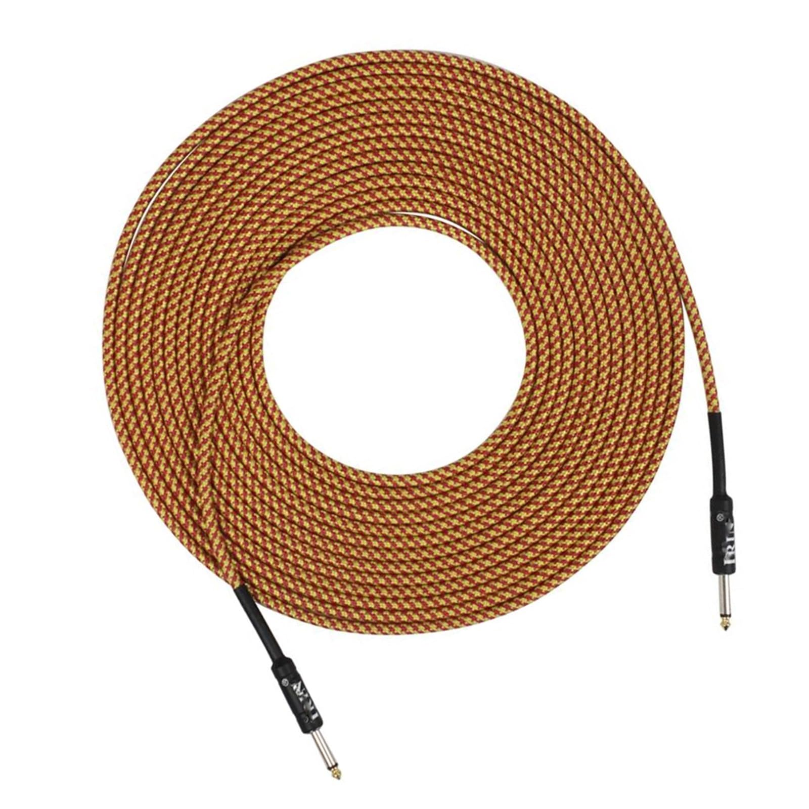 Kabel Do Gitary I Basu Ekranowany Z Redukcją Szumów Pomarańczowy 3/6/10 Metrów Kable Gitarowe O Niskim Poziomie Szumów(10m)