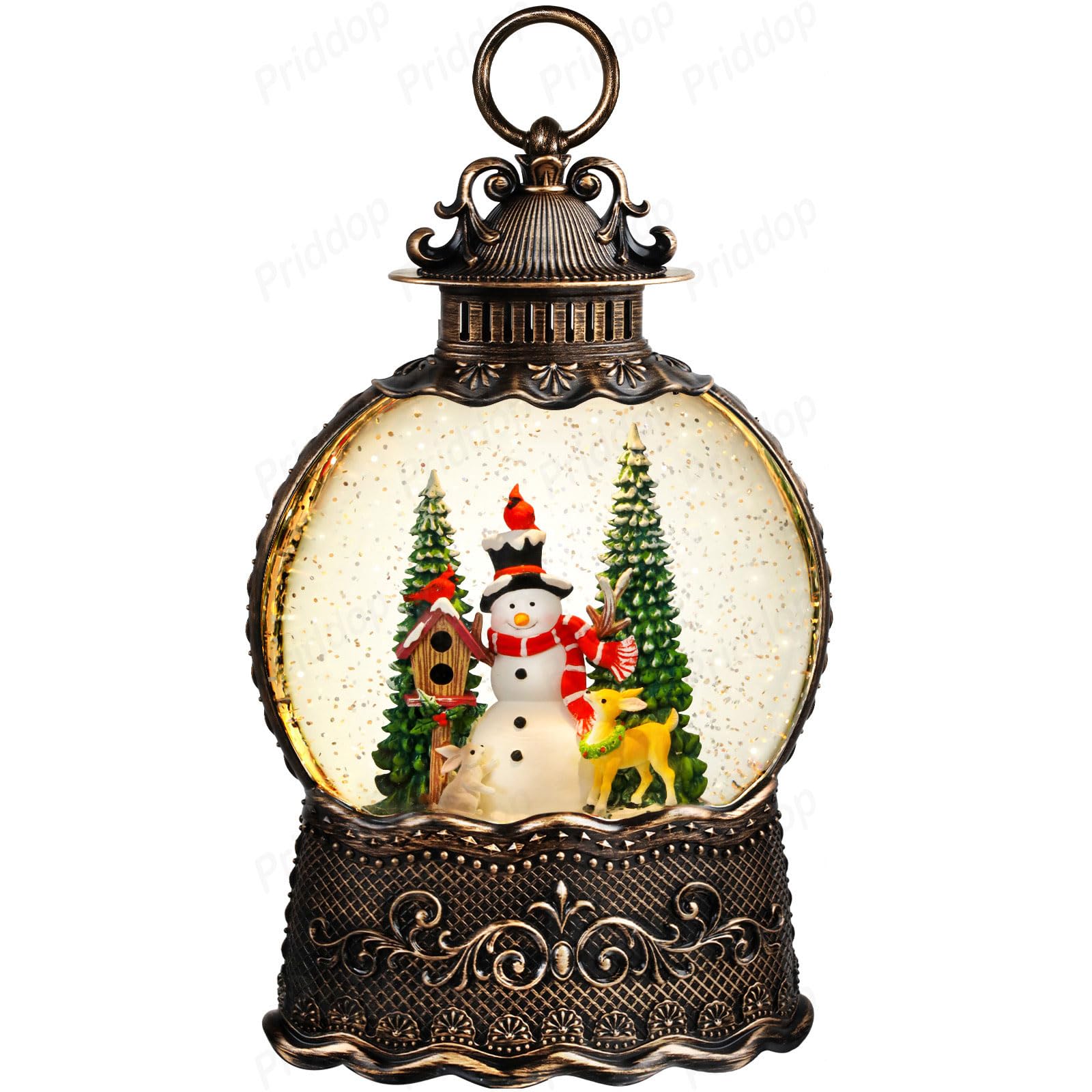 Priddop Snow Globe Lantern