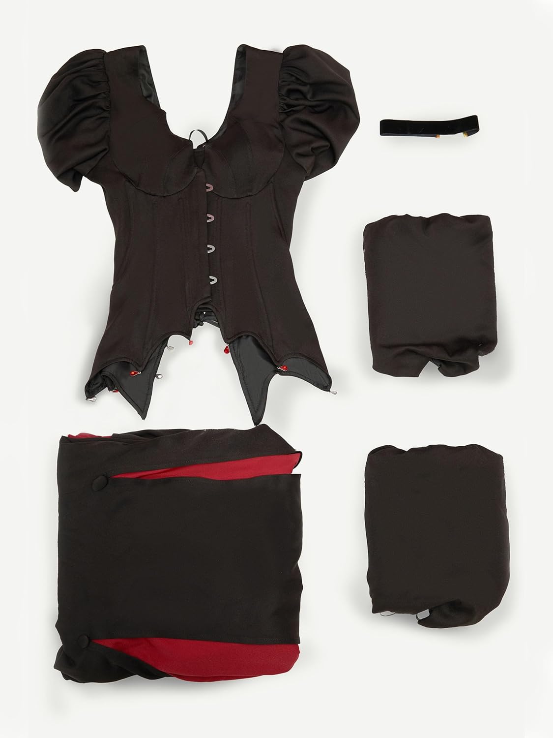 MEOWCOS Women's Halloween Dress Gothic Black Bat Style Bodycon Maxi Dress