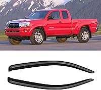 Vista 468 de Visera de ventana para Chevy Silverado 1500/GMC Sierra 1500/Avalanche/Suburban Crew Cab 2007-2013, protectores de lluvia, deflector de ventilación