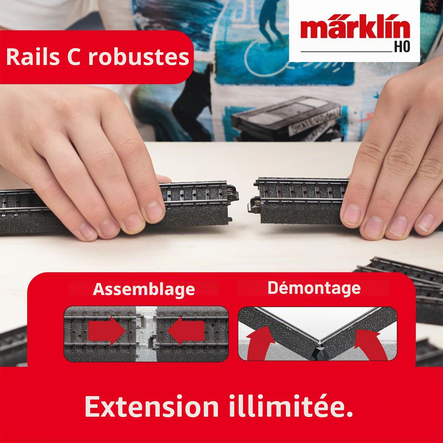 Märklin 29890 Kit de démarrage numérique H0 Train de Marchandises avec BR 89.0