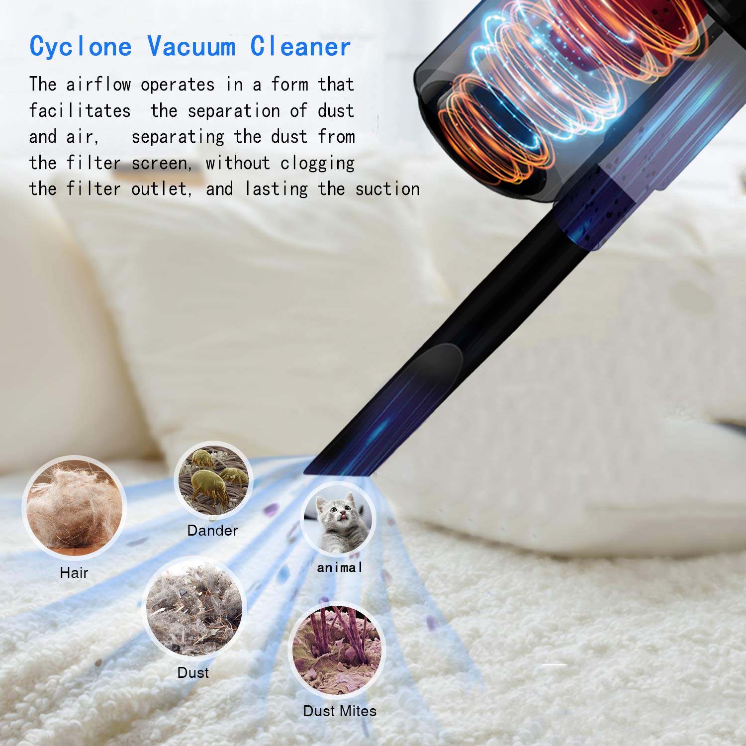 Kimitech Handheld Vacuum Cyclone 