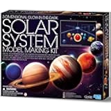 3D Glow-in-the-Dark Solar System Mobile Making Kit - DIY Science Astronomy Learning Stem Toys Educational Gift for Kids & Teens, Girls & Boys