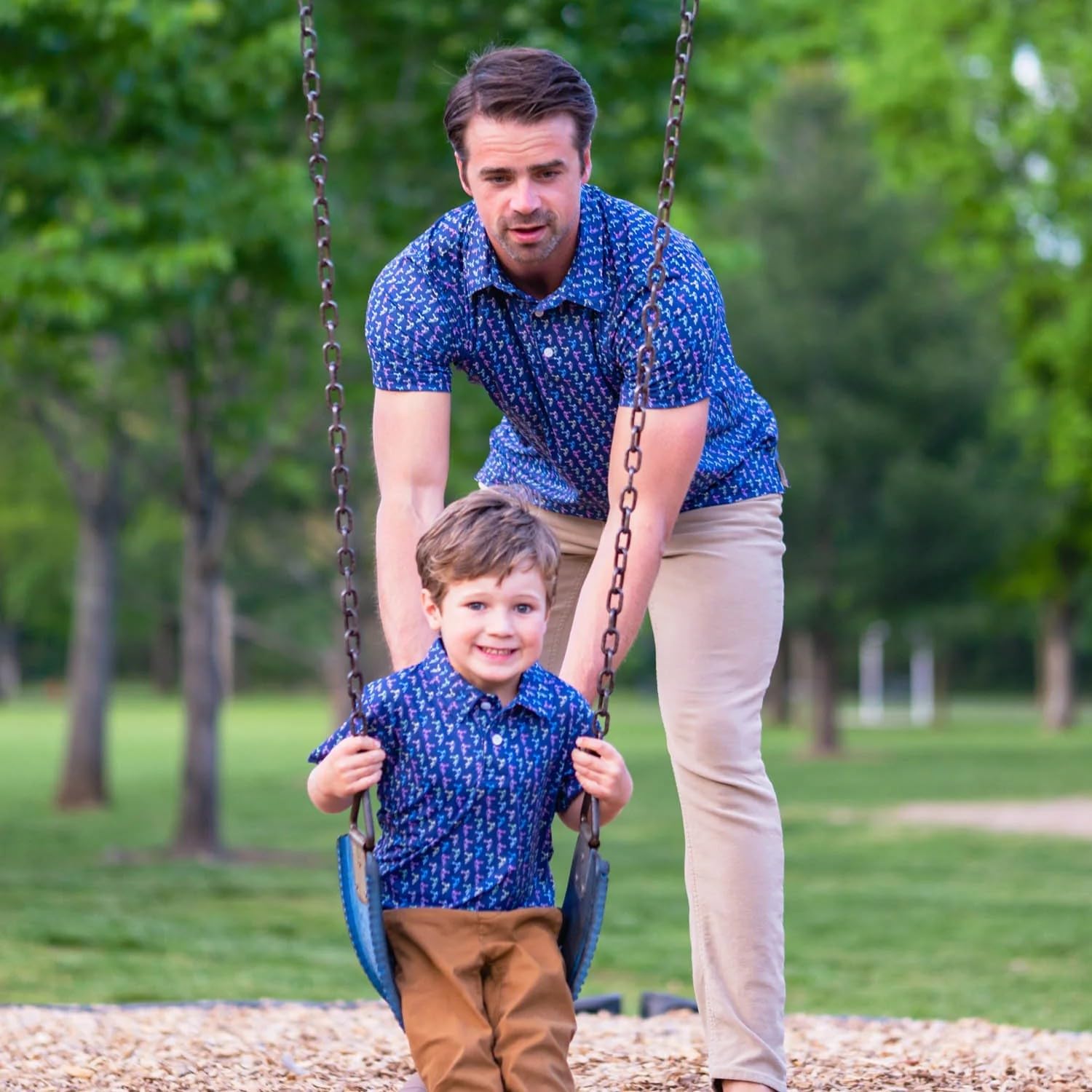 ChalkTalkSPORTS Lacrosse Short Sleeve Polo Shirt - Lacrosse Performance Sports Polo - Neon Lacrosse - Youth X-Large - Image 3