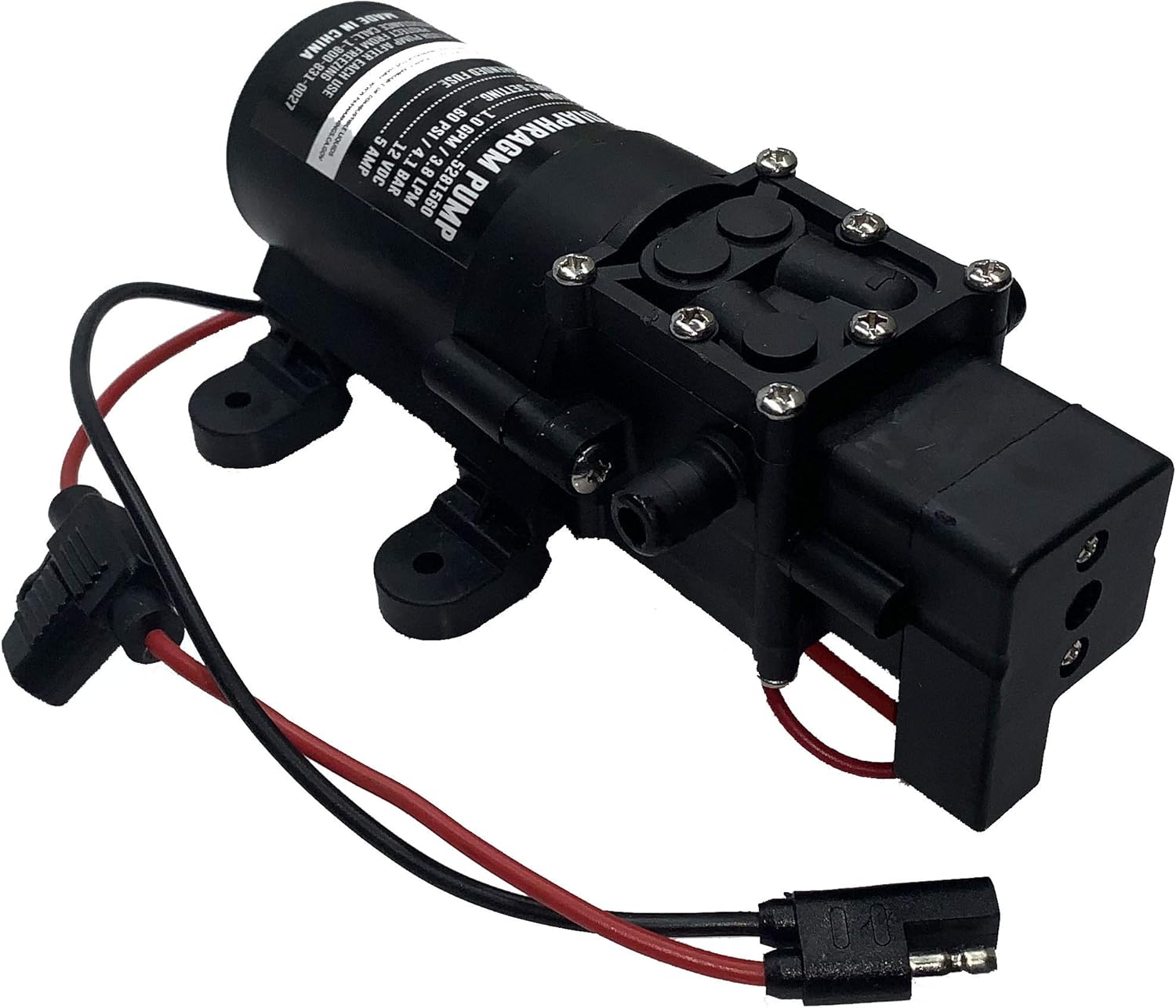 Fimco High-Flo 1.0 GPM 60 PSI 12VDC Daiphragm Pump