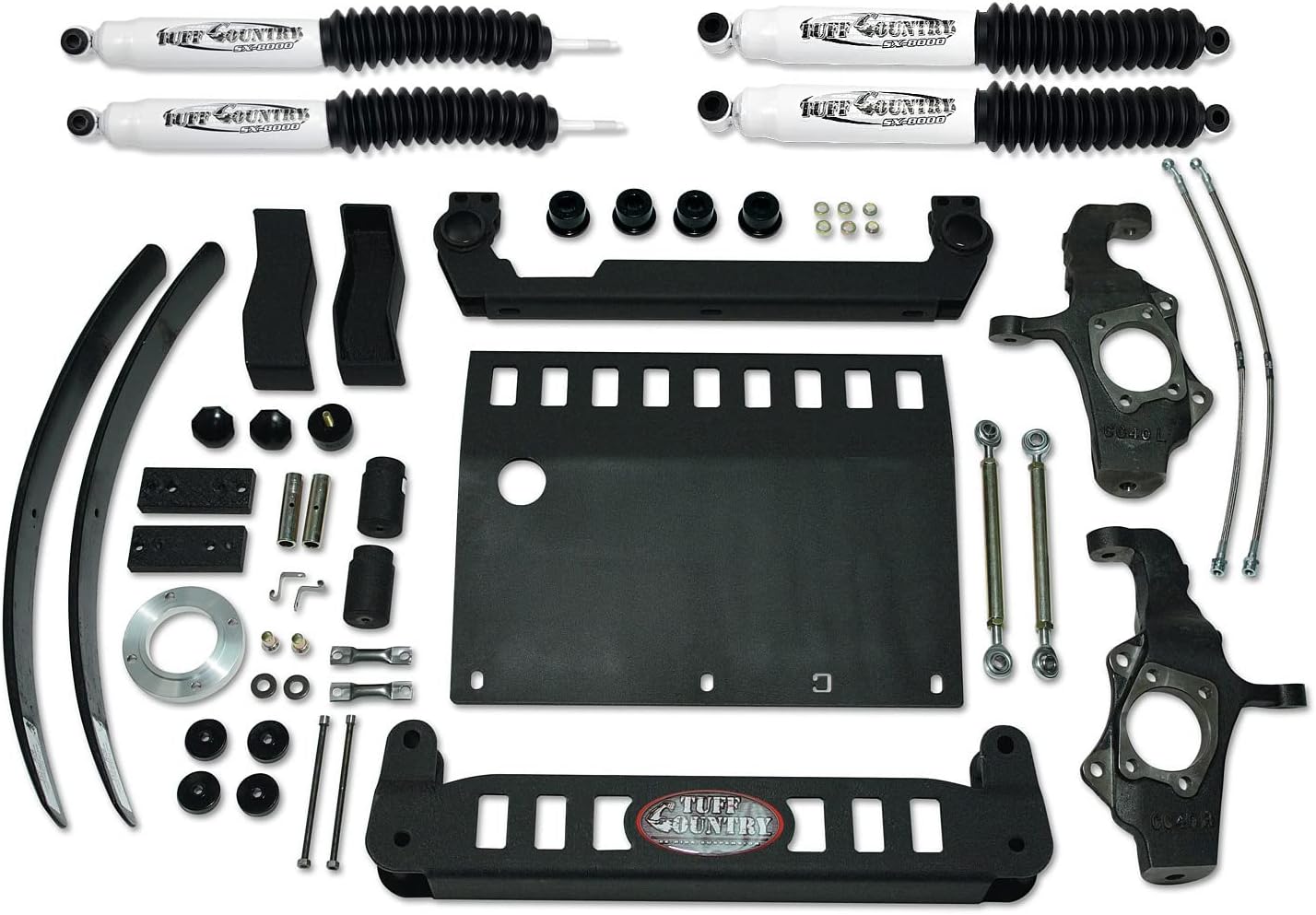 Tuff Country 14045 4" Lift Kit with No Shocks 4x4 Compatible with/Replacement for Chevy Colorado 2004-2012