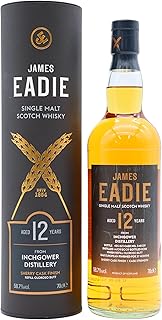 Inchgower James Eadie Single Cask 348039 12 year old Whisky 70cl 587 ABV