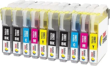 TONER EXPERTE LC985 10 XL Druckerpatronen kompatibel für DCP-J315W DCP-J125 DCP-J140W DCP-J515W MFC-J415W MFC-J220 MFC-J265W MFC-J410 | hohe Kapazität