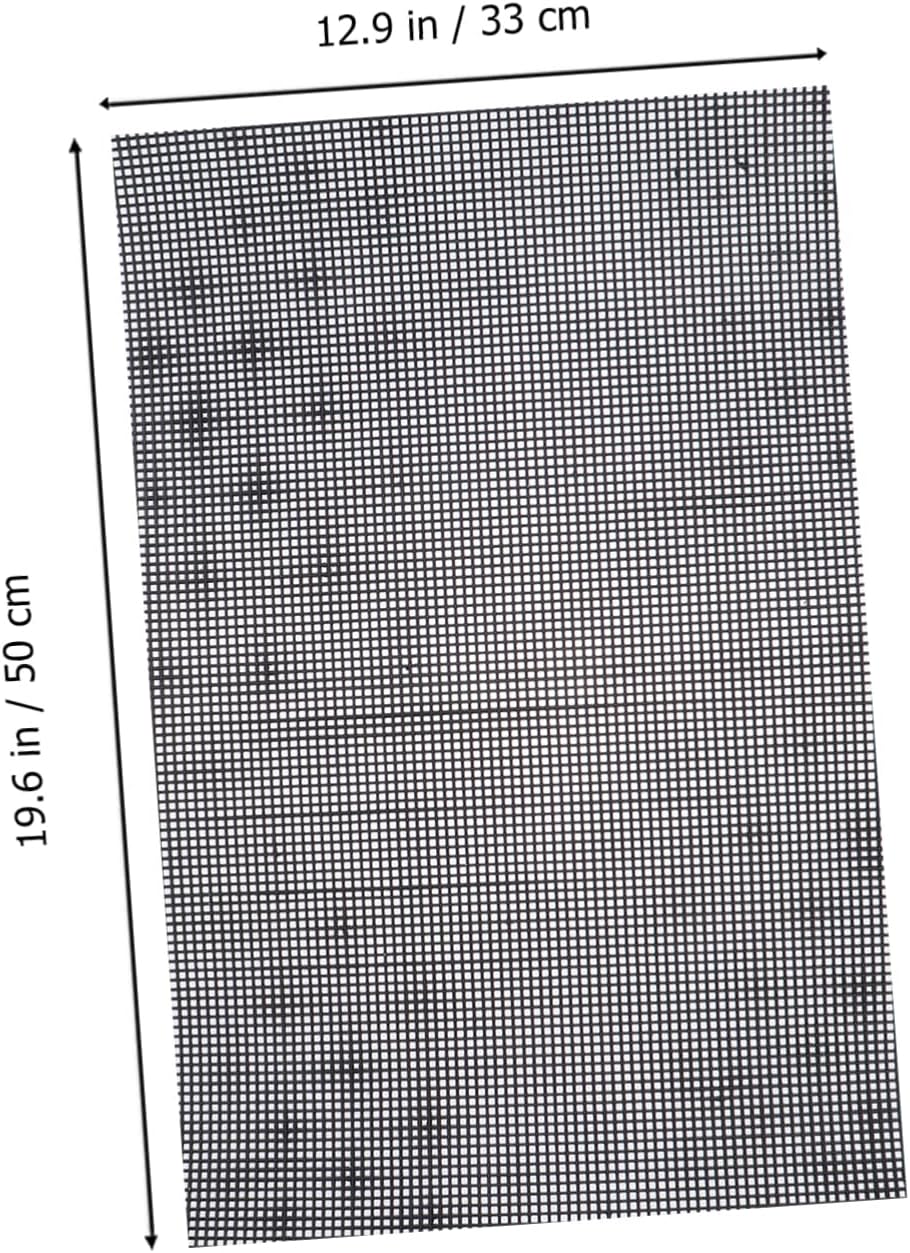 HAPINARY 5pcs Plastic Mesh Canvas Sheets for DIY Crafts Embroidery and Cross-Stitch Projects Sturdy Mesh for Beading and Sewing for Artists
