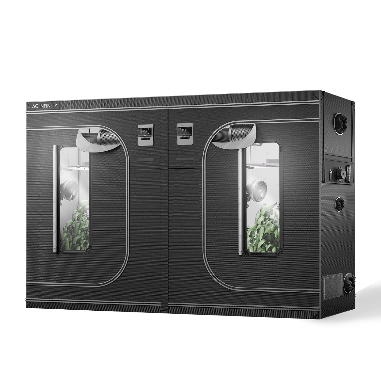 AC Infinity CLOUDLAB 816 Advance Grow Tent 120x60x80 Thickest 1 in Poles Highest Density 2000D Diamond Mylar Canvas