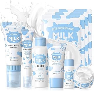 Juego de Cuidado de la Piel con Leche - 9 Pie...