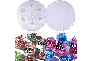 LET'S RESIN Silicone Dice Molds