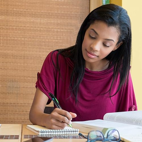 Miniatura 3 de JOVITEC Paquete de 24 bolígrafos retráctiles multicolor 4 en 1 de 0.028in, 4 colores, tinta de gel, bolígrafos para enfermeras, suministros para