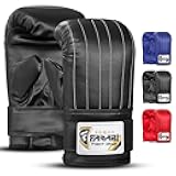 Farabi Sports Punching Bag Gloves - Heavy Bag Gloves for Men and Women Boxing Bag Gloves - Bag Mitts for Sparring, Boxing, MMA, Muay Thai, Kickboxing, Focus Pads and Punching Bag
