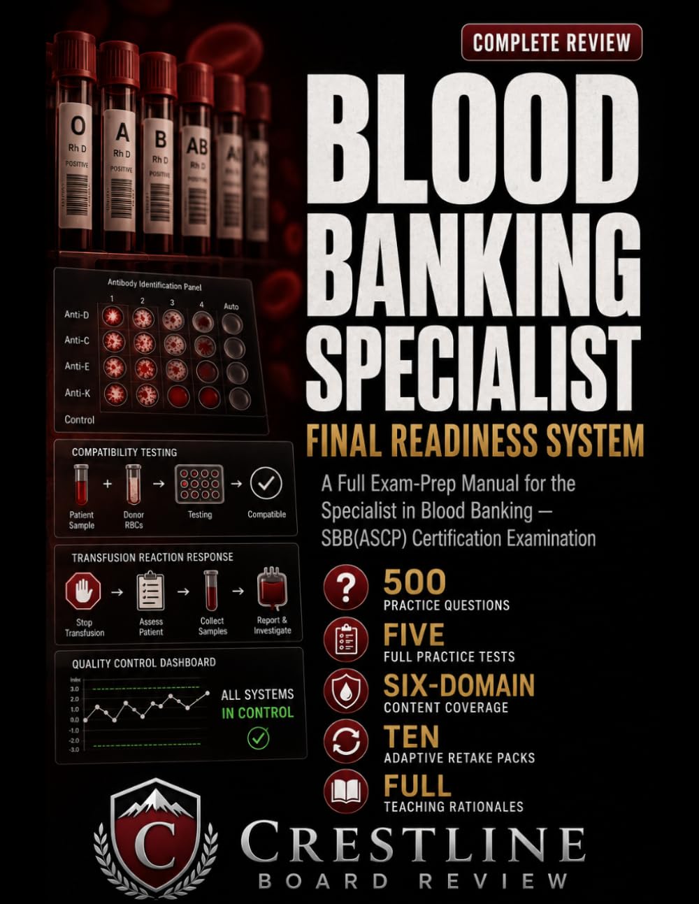 Blood Banking Specialist Final Readiness System: A Full Exam-Prep Manual for the Specialist in Blood Banking - SBB(ASCP) Certification Examination