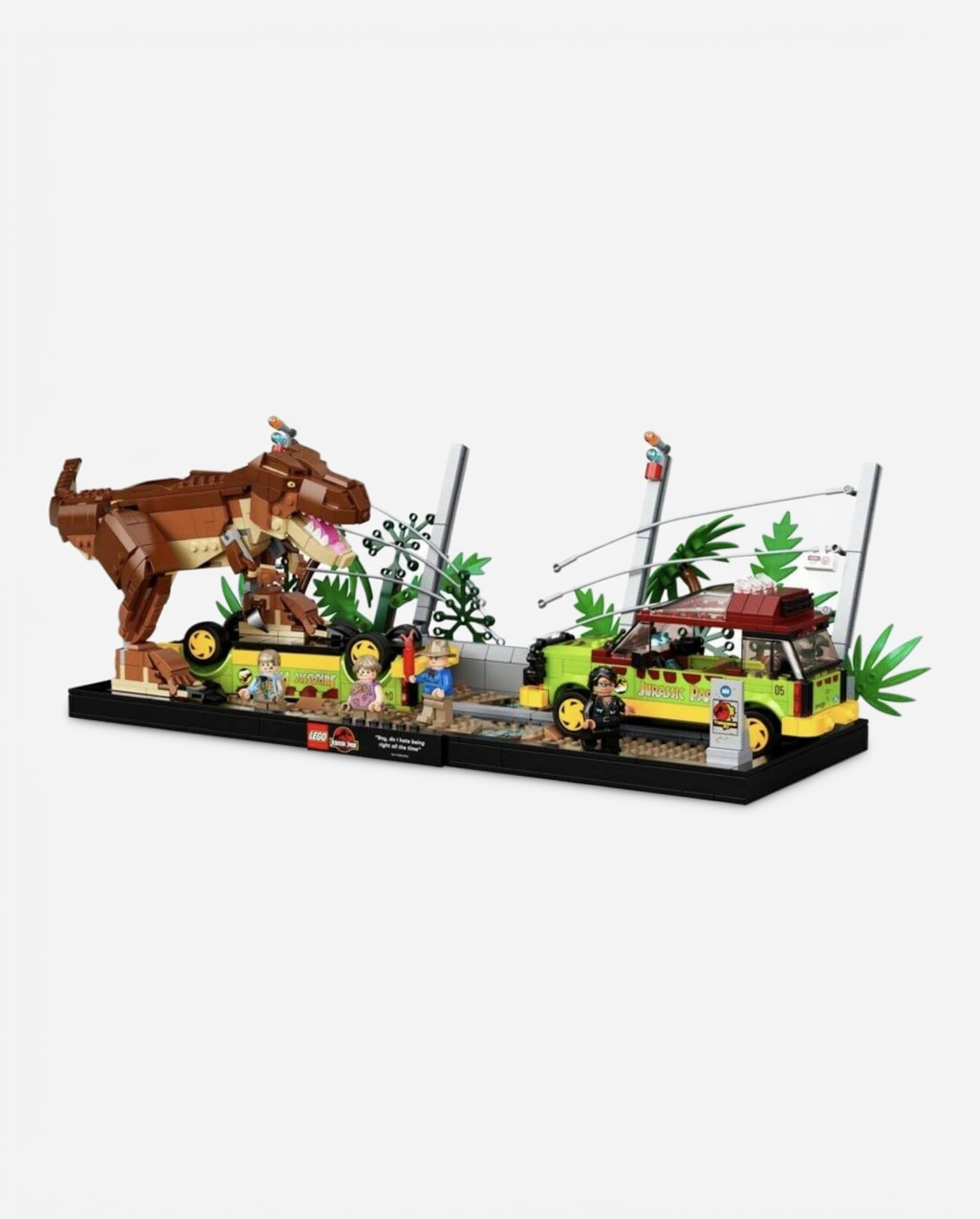 Amazon.com: LEGO 76956 Jurassic Park T. rex Breakout : Toys & Games