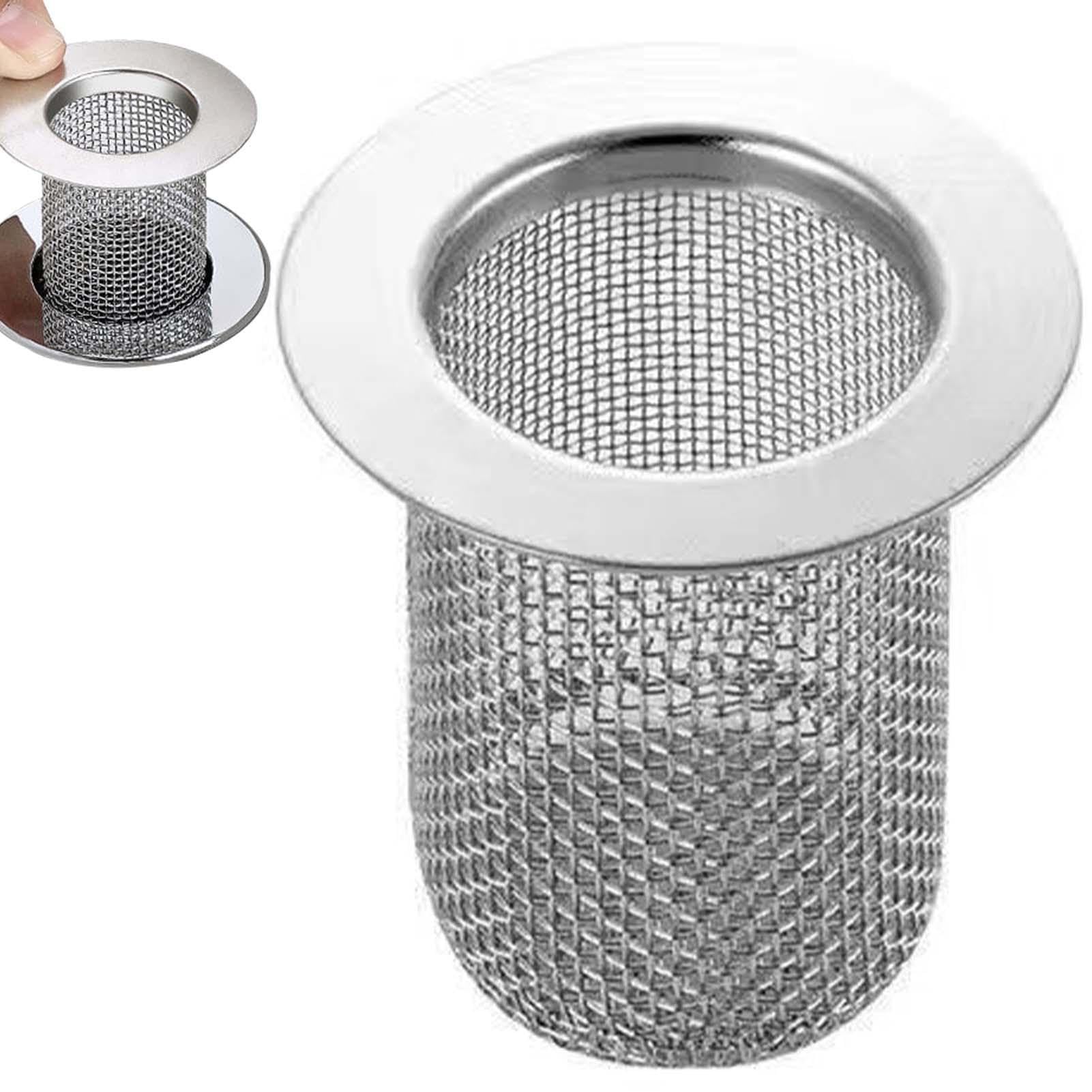 Bathroom Sink Strainer - Bathroom Sink Plug Replacement | Sink Filter for Kitchen, Bathroom, Basin, Laundry, Waste Hair Disposal