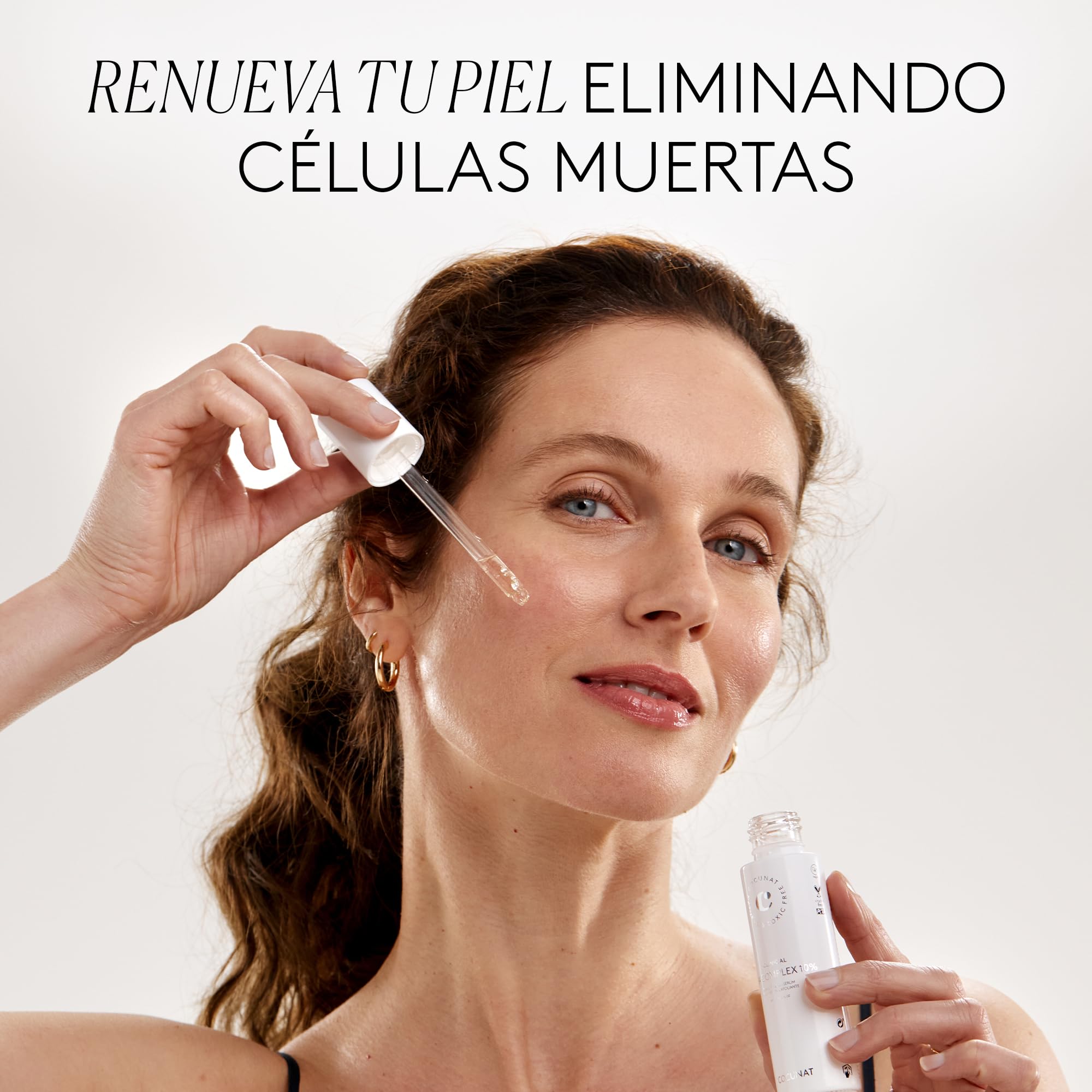 COCUNAT Triple Sérum Exfoliante AHA COMPLEX 10% Peeling Antiedad 30ml | Peeling facial diario con Ácidos Glicólico, Mandélico y Láctico. Renueva la piel y reduce arrugas y manchas.