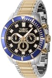 Pro Diver Men 45mm Stainless Steel Steel Black dial VD54B Quartz