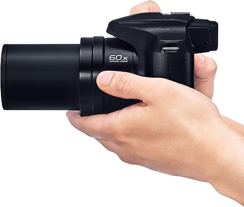 Miniatura 14 de Panasonic LUMIX FZ80D - Cámara digital para apuntar y disparar, grabación de fotovideo 4K con estabilizador de imagen óptica de potencia, cámara de