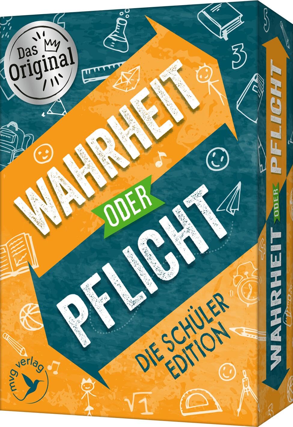Wahrheit oder Pflicht - Die Schüleredition: Das Original. Tolles Geschenk für Geburtstag, Schulanfang, Weihnachten und zwischendurch. Ab 6 Jahren