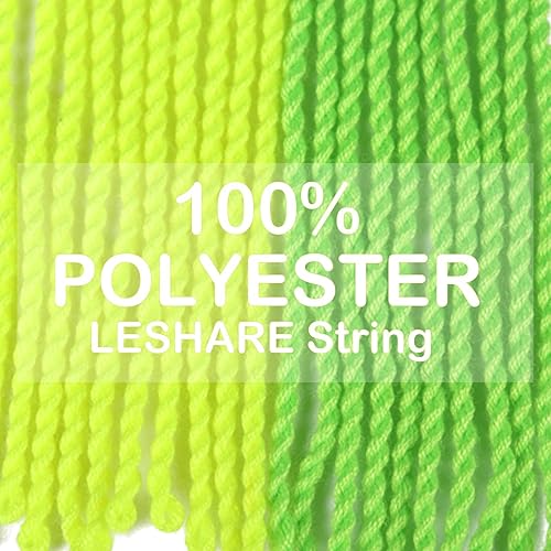 Miniatura 3 de LESHARE - Cuerdas Yoyo profesionales, paquete de 20 unidades, 4.3 ft de largo, cuerdas de repuesto profesionales de alta calidad, equilibrio, color