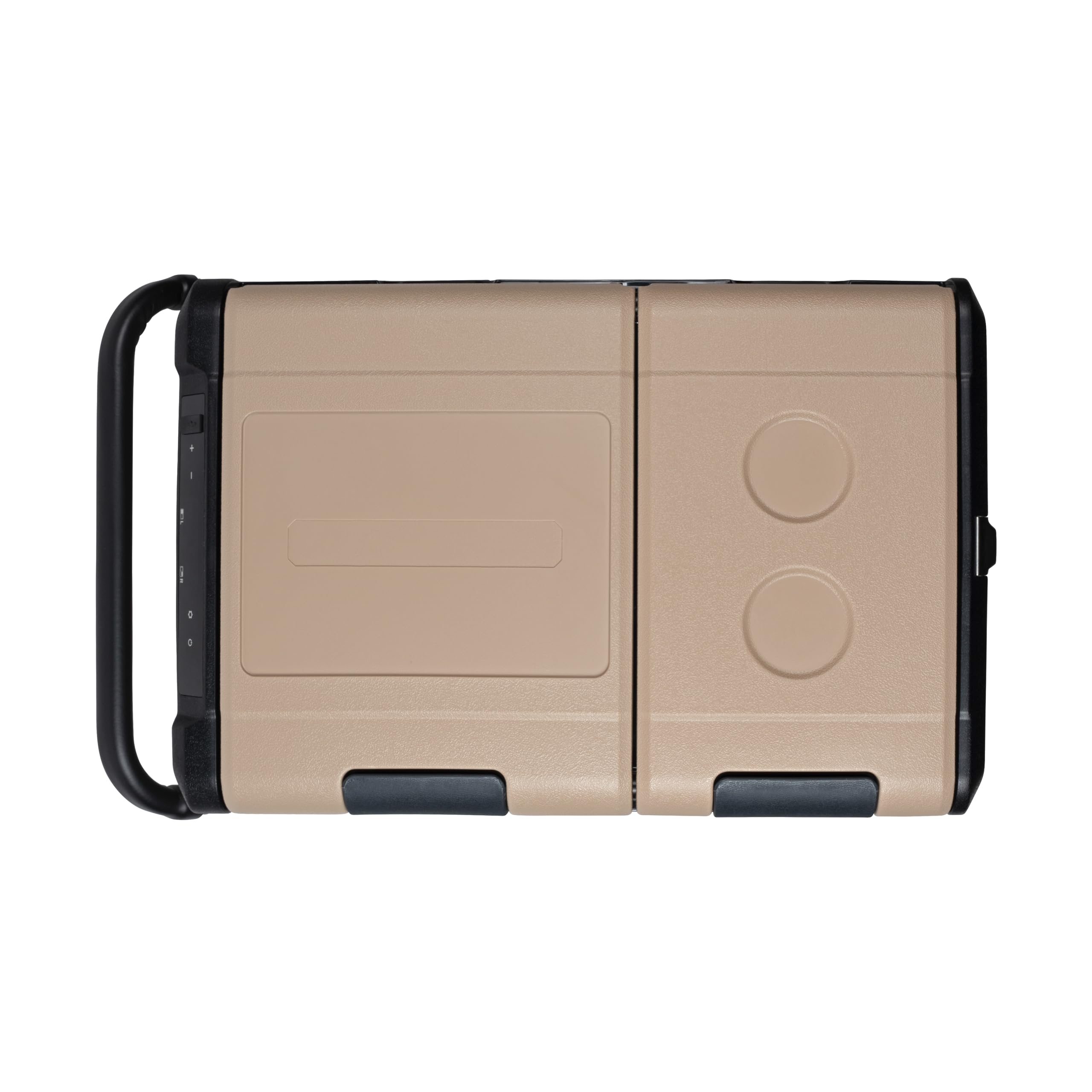 Steamy-E Dual Zone 45 Roller, Elektrische Kompressor Kühlbox mit Rollen, 45 Liter, 12V/ 230V, zum Kühlen und Gefrieren, Für Camping