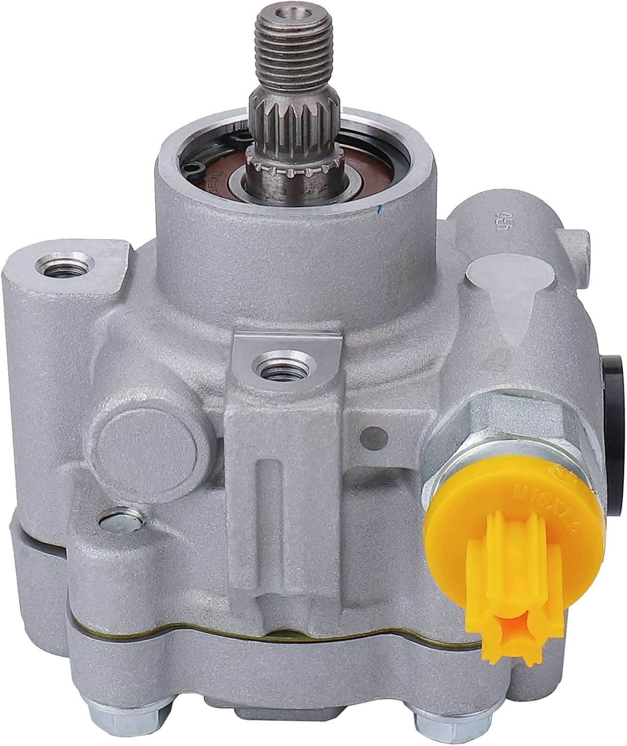 IRONTEK 21-5271 Power Steering Pump for 2001 2002 2003 2004 for Ford Escape 3.0L V6, 2001 2002 2003 2004 for Mazda Tribute 3.0L V6 Escape 3.0 OE-Quality New Power Assist Pump 78-8205 55-5735