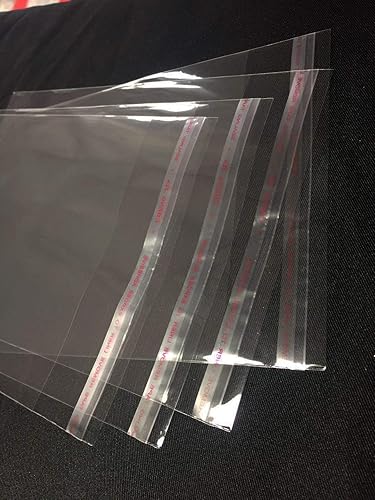 Miniatura 2 de 200 bolsas de plástico transparente de 4 x 6 pulgadas, bolsas de violonchelo de OPP resellables para panadería, galletas, golosinas, envoltorios