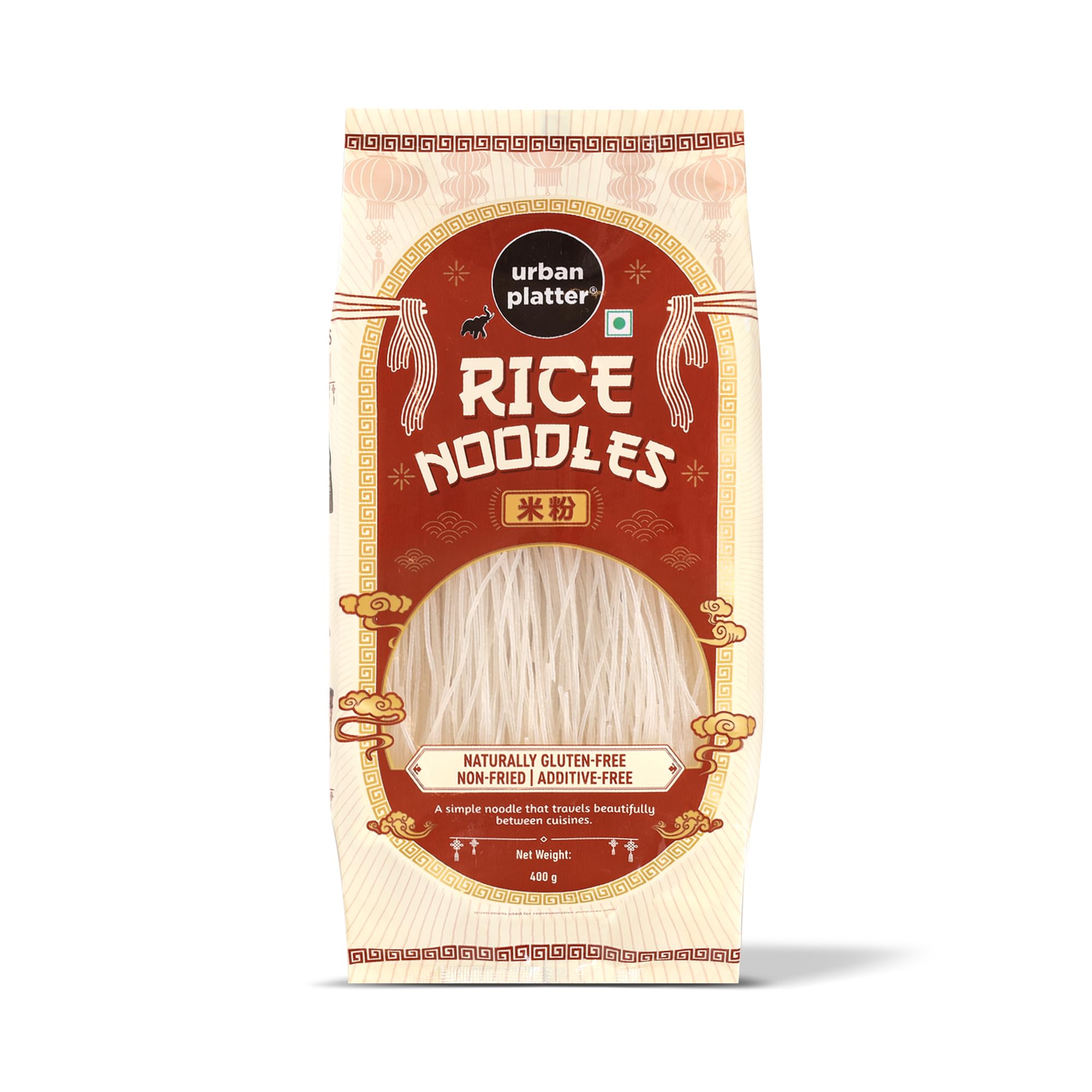 Urban Platter Rice Noodles, 400g (Naturally Gluten Free, Made with Rice Flour, No Additives, Ideal for Pan Asian Cooking)-image-30
