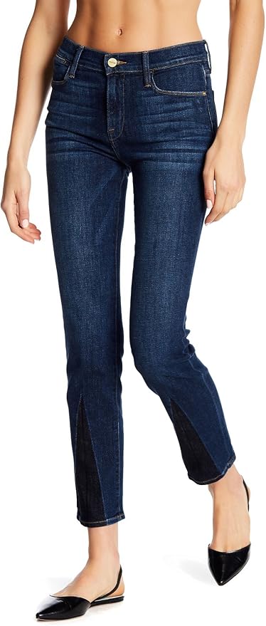Frame Denim Le High Straight Gusset 