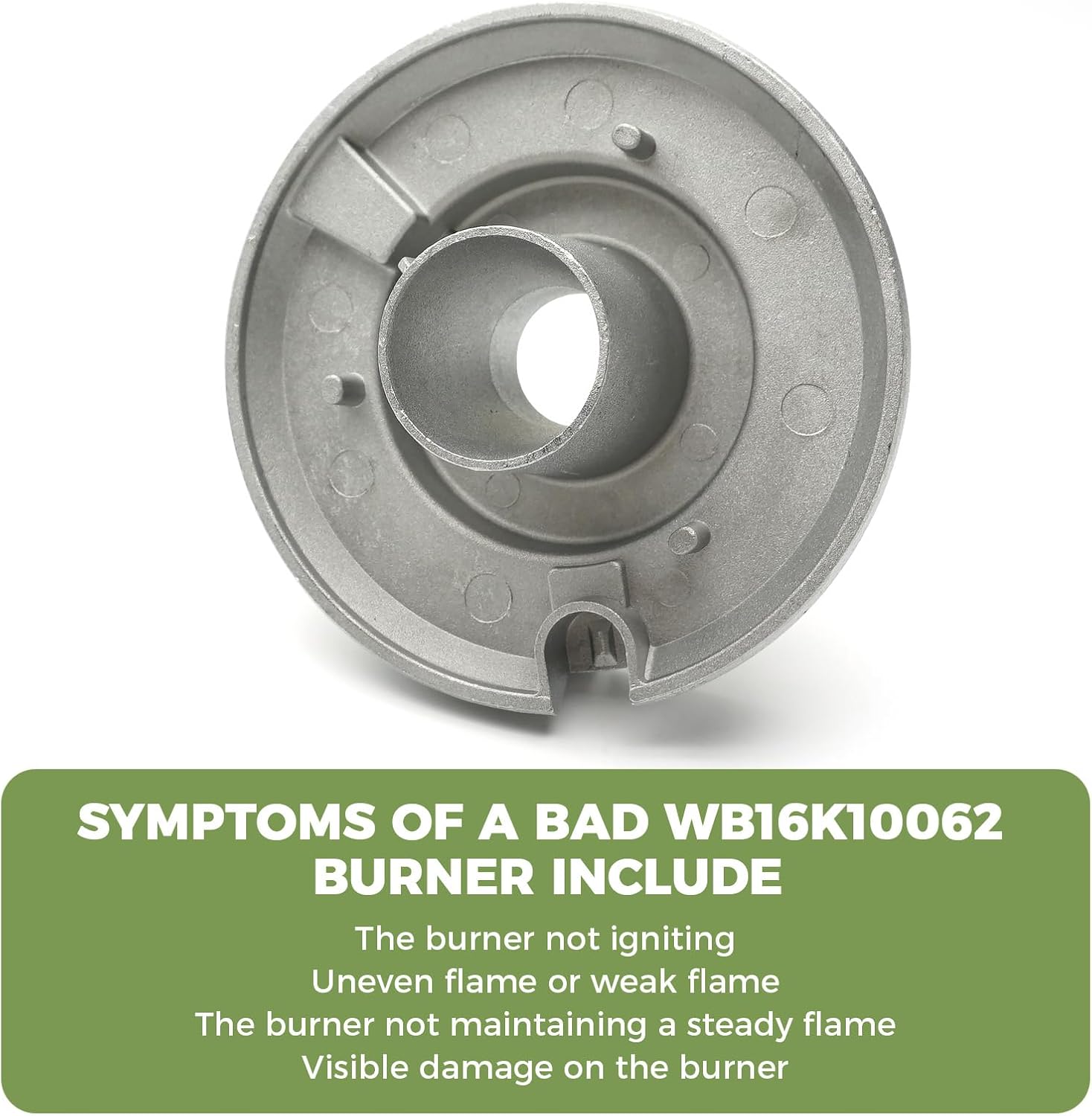 WB16K10062 Burner Head for GE Hotpoint Kenmore RCA Gas Stove Range Surface